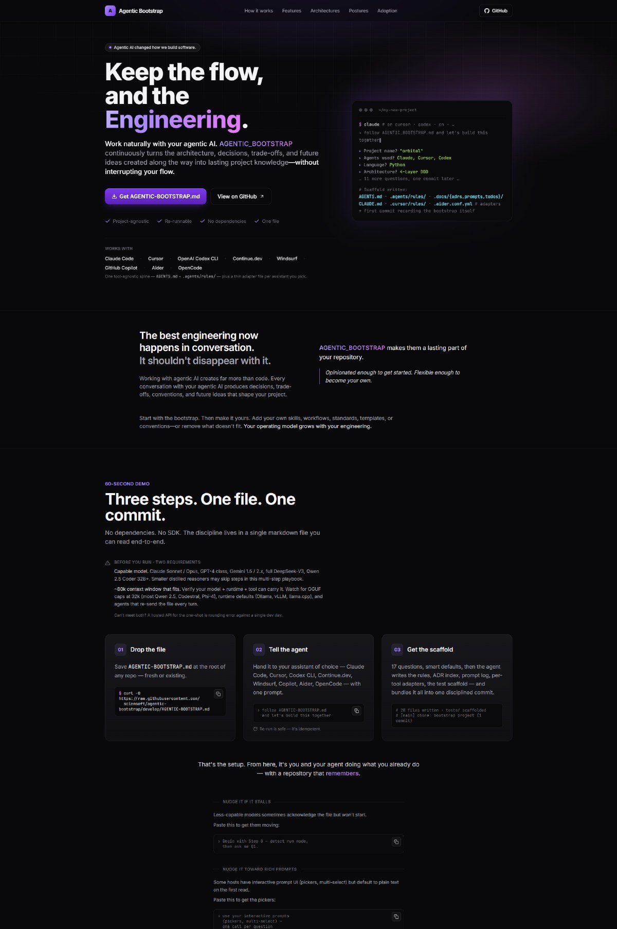 Agentic Bootstrap
